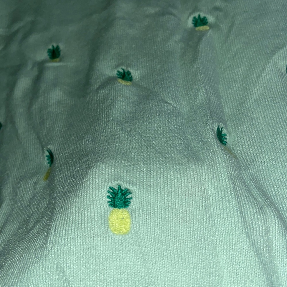 Pineapple quarter sleeve shirt